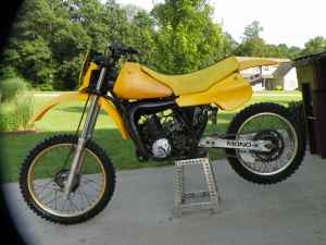 1982 yamaha yz 250 mx