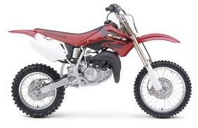 2005 Honda CR-85 motocross bike