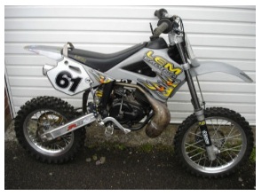 50cc gas powered MX mini dirt bike