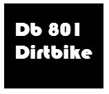 Db 801 motocross bike for kids