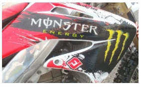 HONDA CRF450 2004 Motocross racing bike