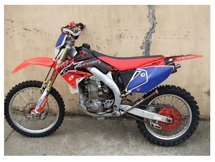 Honda CRF450X pitbike dirt bike