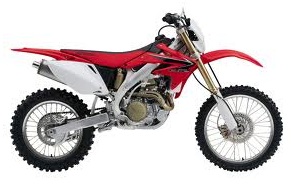Honda CRF450x motocross motorbike