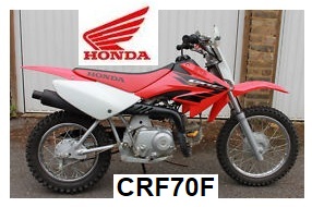 Honda CRF70F kids childrens motocross bike