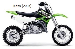 Kawasaki 65cc Dirt Bike KX 65