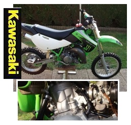 Kawasaki used motocross bike for sale