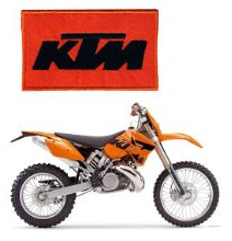 MX KTM 250 EXC dirt bike