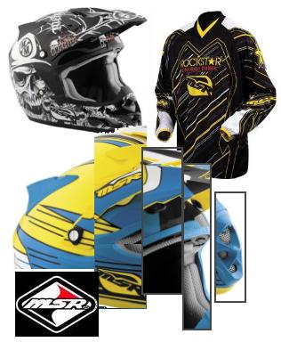 Malcolm Smith Racing msr helmets