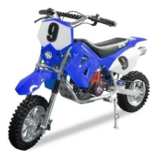 On the Go with the Db 801 mini motocross bike