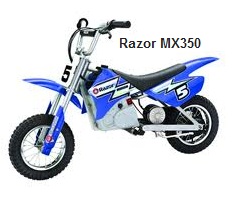 Razor MX-350 Electric Dirt Bike