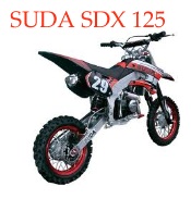 SUDA SDX 125 stunt dirt bike