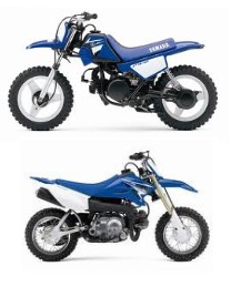 Yamaha TT R50E and Yamaha PW50