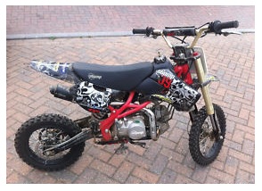 a Stomp KLX 140cc Pit Bike for sale