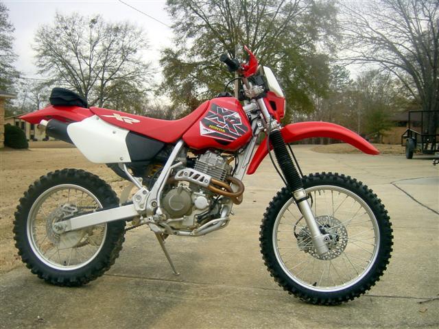 a honda dirt bike from a dealer