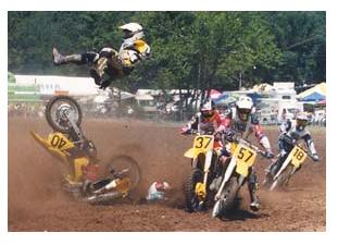 dirt bike accident