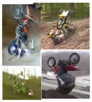 dirt bike pitbike quad crashes smashes