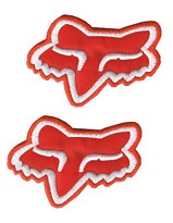 fox mx logo patches badges for motocross