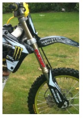 front forks mx dirt bike