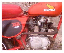 honda xr75 xr80 classic vintage dirt bike