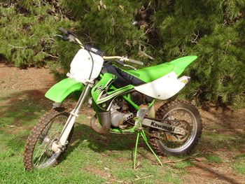 kawasaki dirt bike part