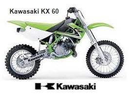 kawasaki kx60 motocross bike for sale