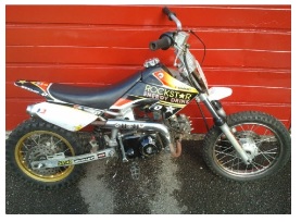 mini dirt bike 110cc small motocross bike