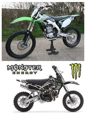 monster pit bike 110cc pit bike