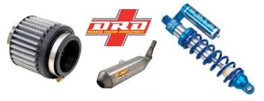 motocross filter Rhino King Front Shock DRD 4-Stroke Exhaust System