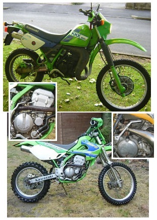 motos enduro kawasaki enduro