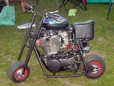 Old mini bike Old mini bike