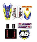 suzuki motocross sticker sets