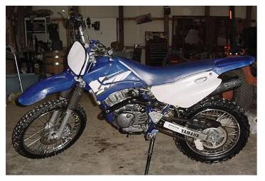 ttr125l Yamaha dirt bike enduro