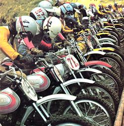 vintage yamaha dirt bikes