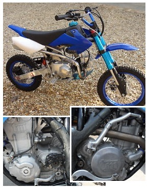 4 stroke MX motos four stroke pit bikes