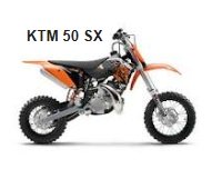 KTM 50 SX kids dirt bike