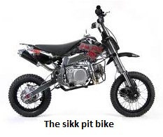 Sikk Pit Bike for off road fun