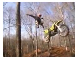 a freestyle motocross jump gone wrong