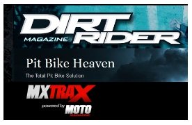 a group of motocross and dirt bike websites