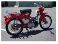 a honda dirtbike type moped for adults