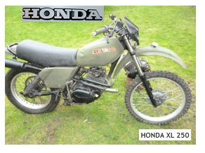 honda xl250 dirtbike - a vintage motocross ride