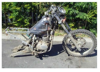junk scrap dirt bike motocross motorbike