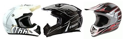 motocross dirtbike MX lids and helmets