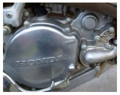 part of a honda dirtbike cr125 engine