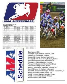supercross schedule supercross results