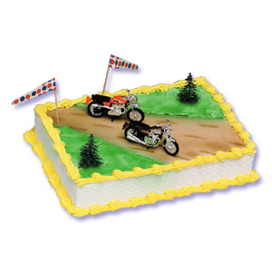 dirt bike cake