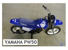 YAMAHA PW50 mini dirt bike